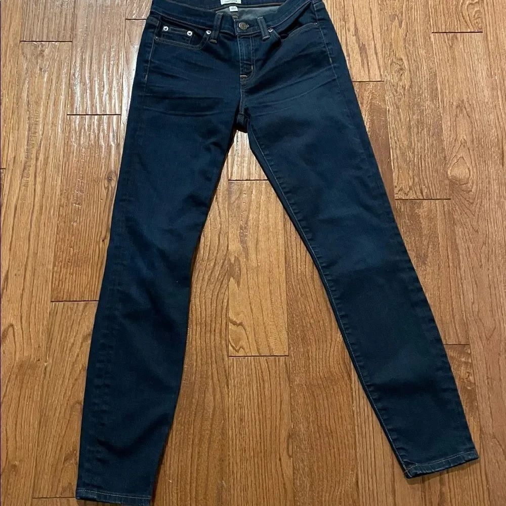 J.crew matchstick 8” rise skinny jeans size 26